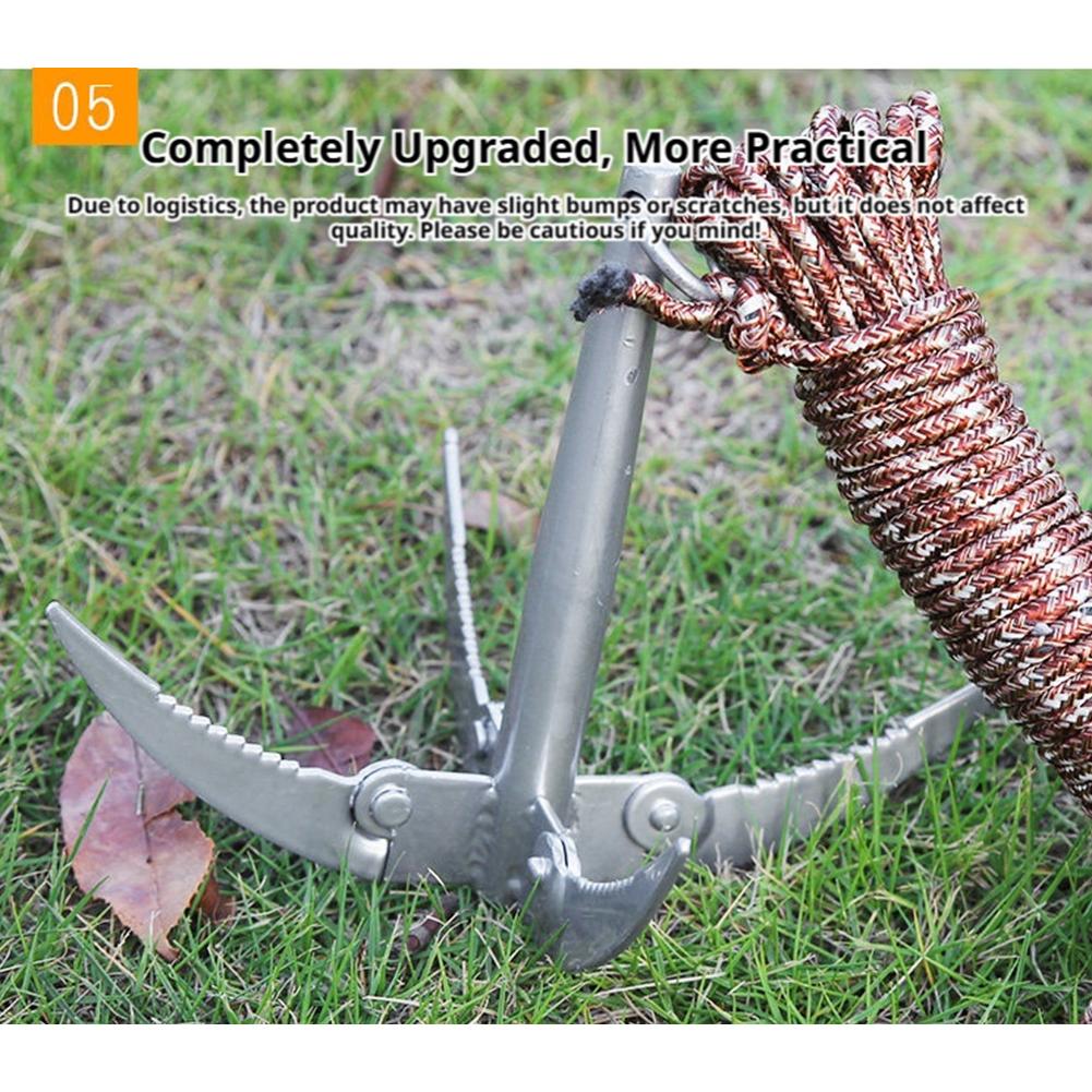 Outdoors Grappling Hook Surviv - огляд і ціна Fishing Boat Anchor