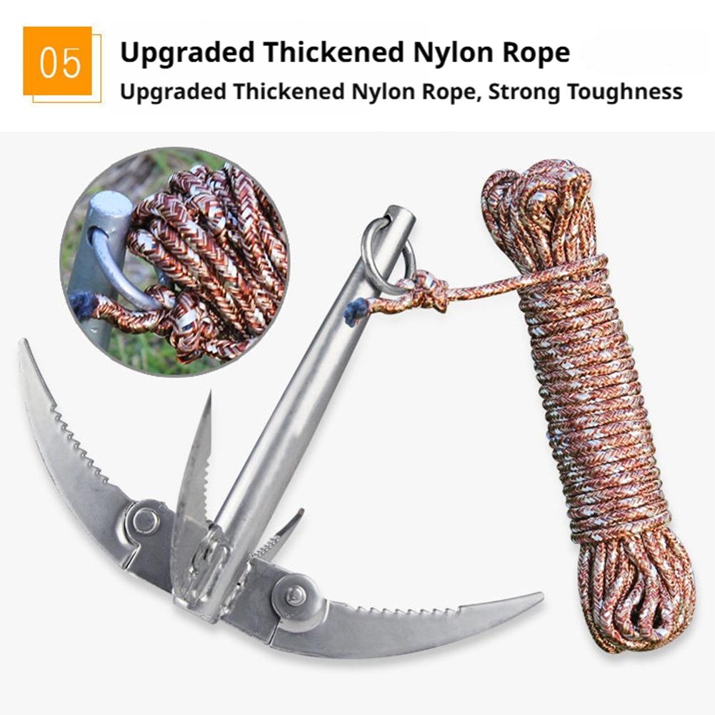 Outdoors Grappling Hook Surviv - огляд і ціна Fishing Boat Anchor