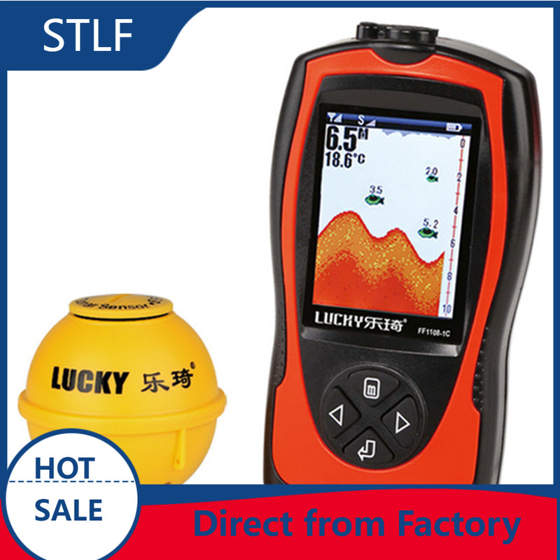 Wireless Sonar Sensor  Handhel - огляд і ціна Fishing Boat Depth Finder