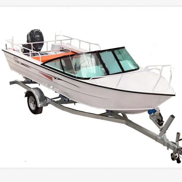 KAIP Luxury Aluminum Yacht 5.2 - огляд і ціна Fishing Boat Fiberglass