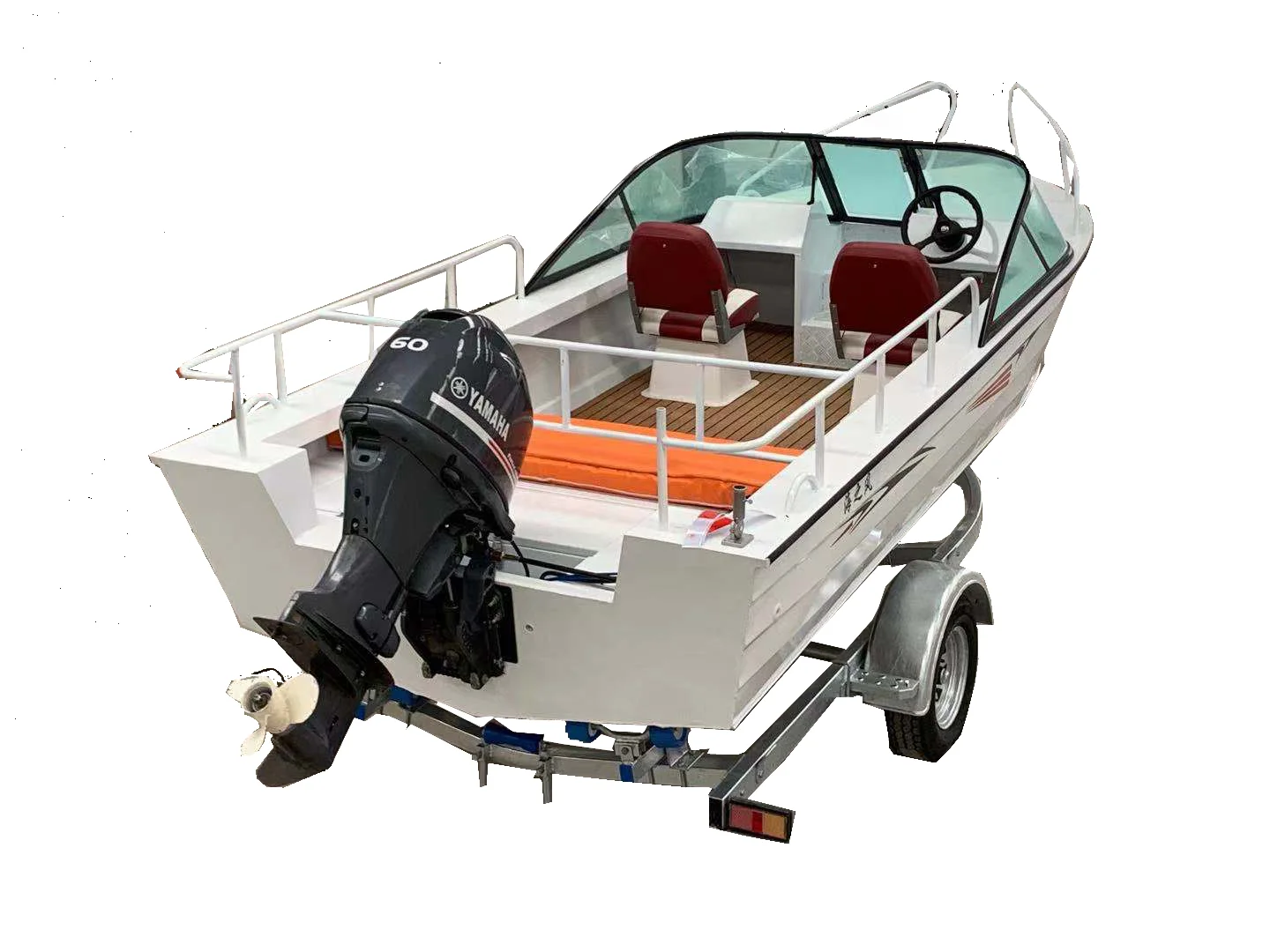 KAIP Luxury Aluminum Yacht 5.2 - огляд і ціна Fishing Boat Fiberglass