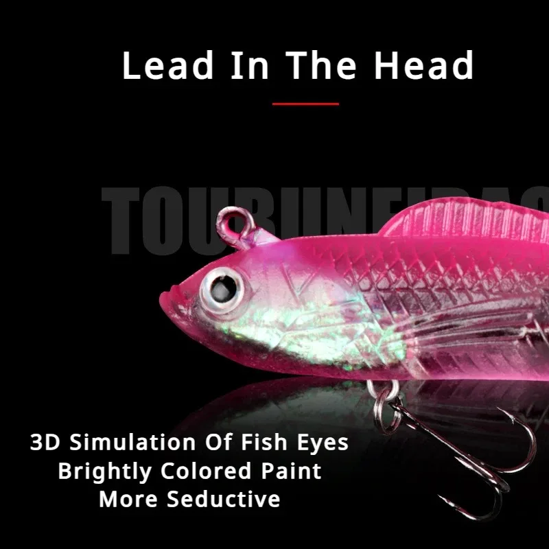10 Pcs Lure Baits with T-tail  - огляд і ціна Fishing Boat Anchor