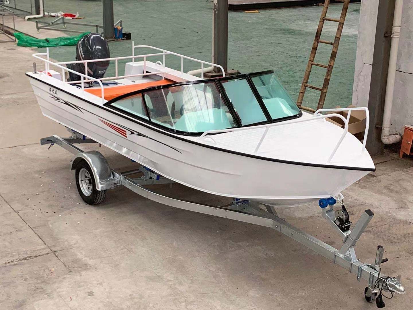 5.28m Long 8 Seats Fishing Boa - огляд і ціна Fishing Boat Aluminum