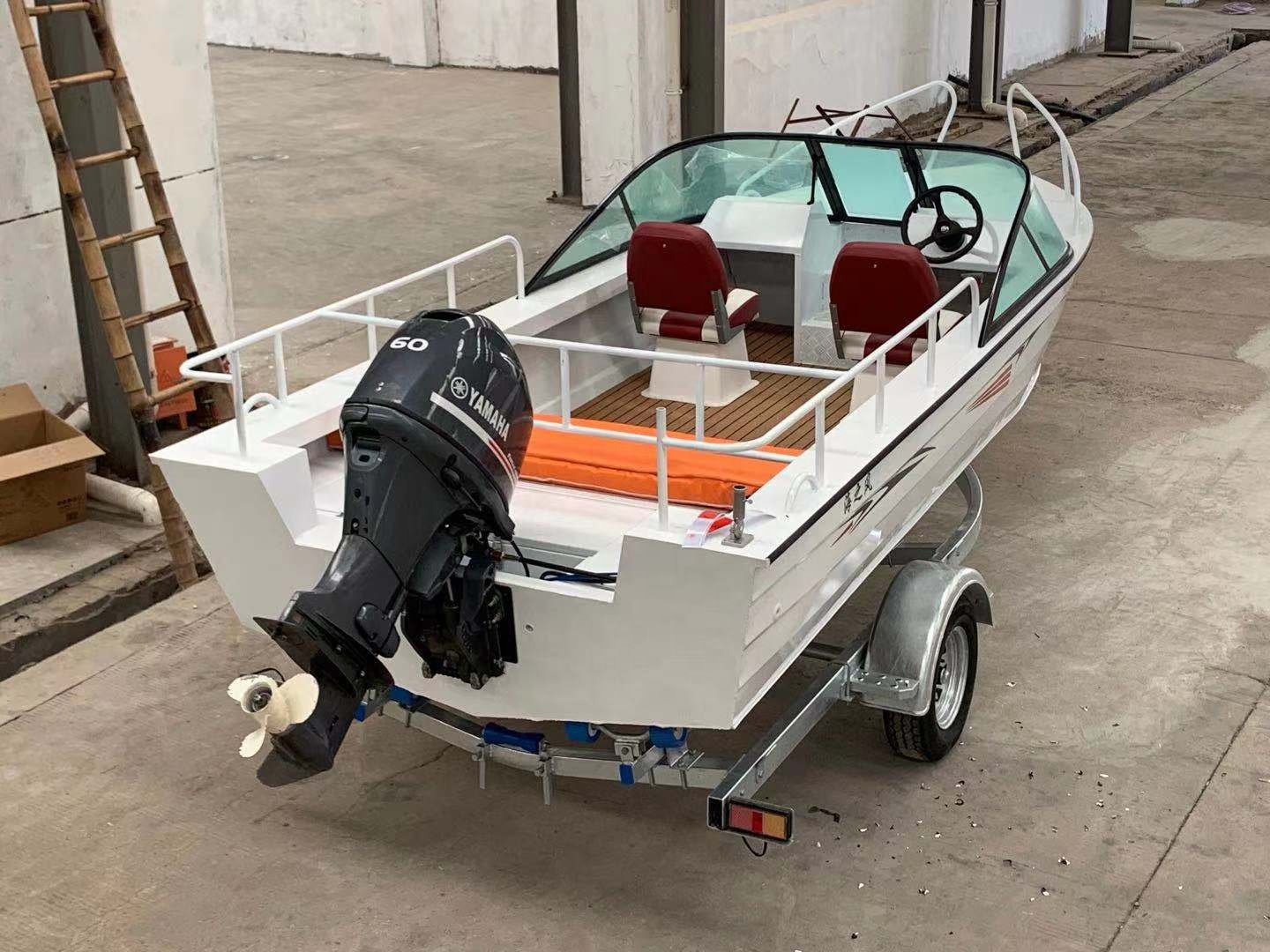 5.28m Long 8 Seats Fishing Boa - огляд і ціна Fishing Boat Aluminum