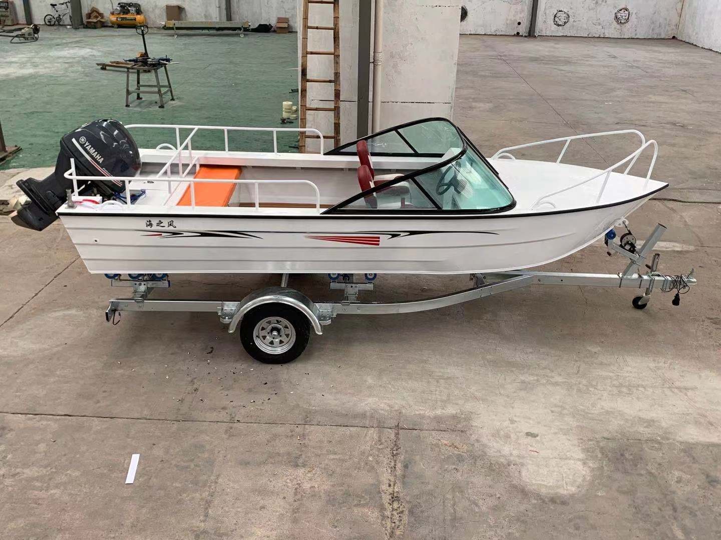 5.28m Long 8 Seats Fishing Boa - огляд і ціна Fishing Boat Aluminum