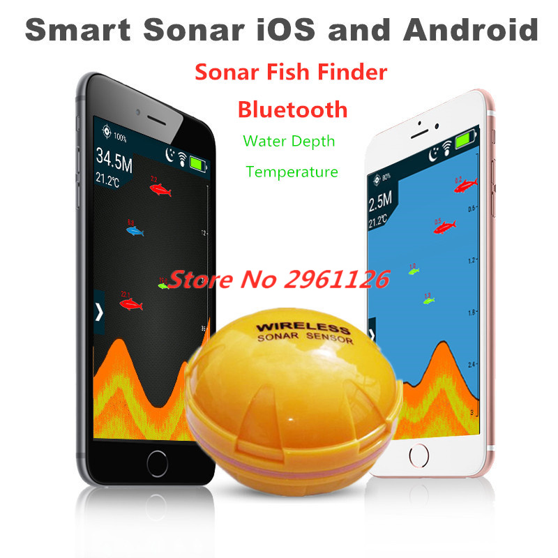 Wireless Fish Finder Portable  - огляд і ціна Fishing Boat Depth Finder