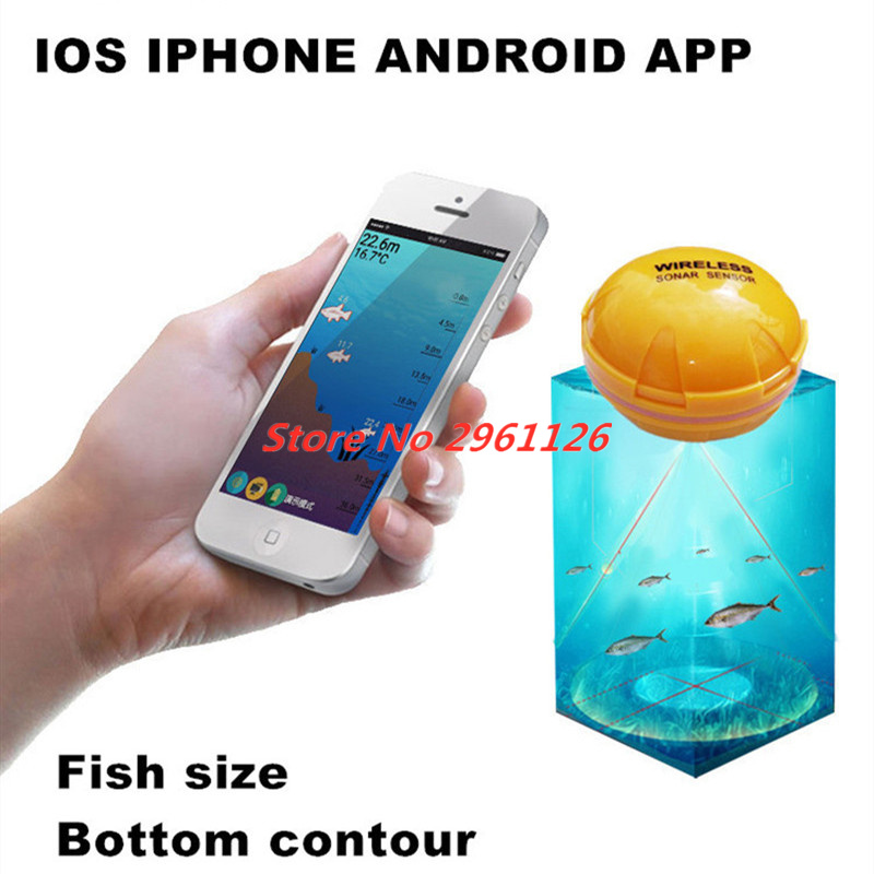 Wireless Fish Finder Portable  - огляд і ціна Fishing Boat Depth Finder