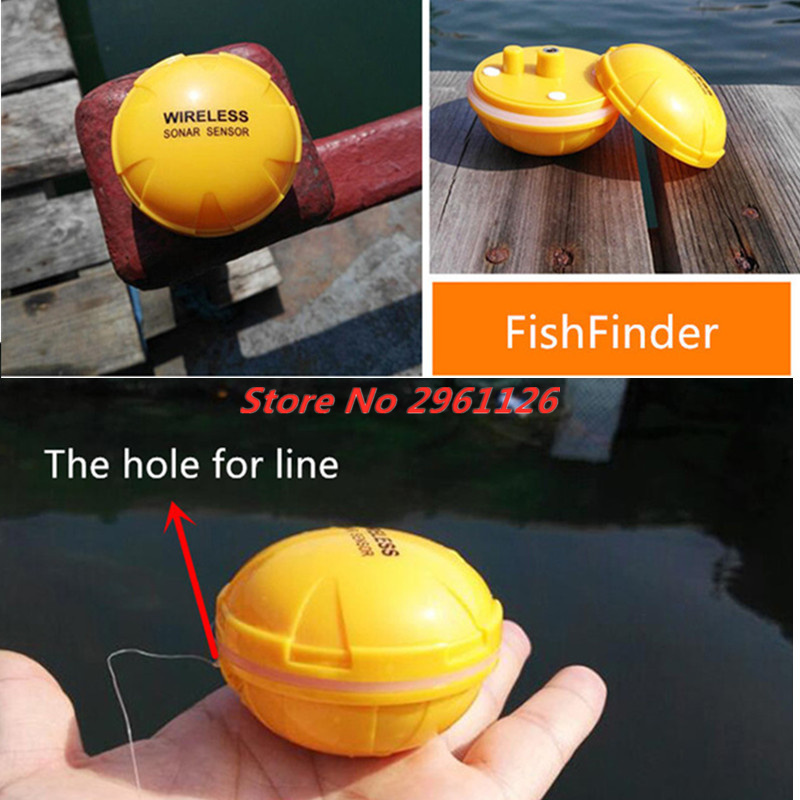 Wireless Fish Finder Portable  - огляд і ціна Fishing Boat Depth Finder