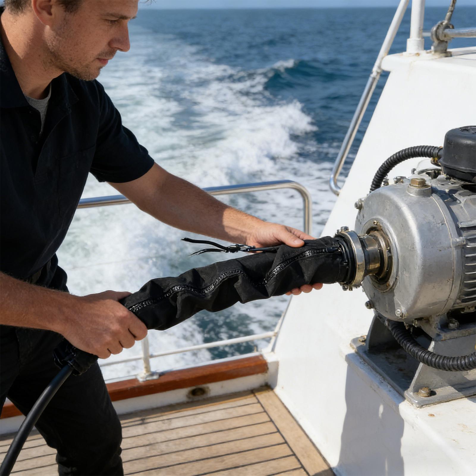 Outboard Rigging Sleeve 48 Inc - огляд і ціна Fishing Boat Trolling Motor