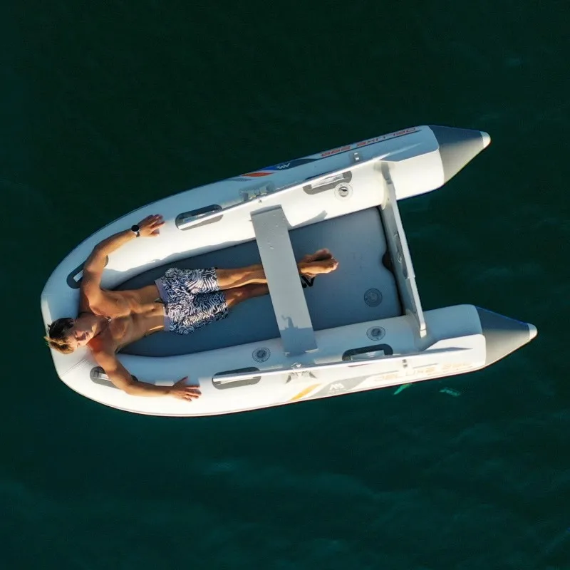 AQUA MARINA Inflatable Boat, 3 - огляд і ціна Fishing Boat Aluminum