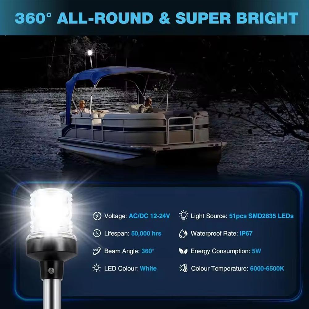 Anchor Light Boat Stern Light  - огляд і ціна Fishing Boat Anchor