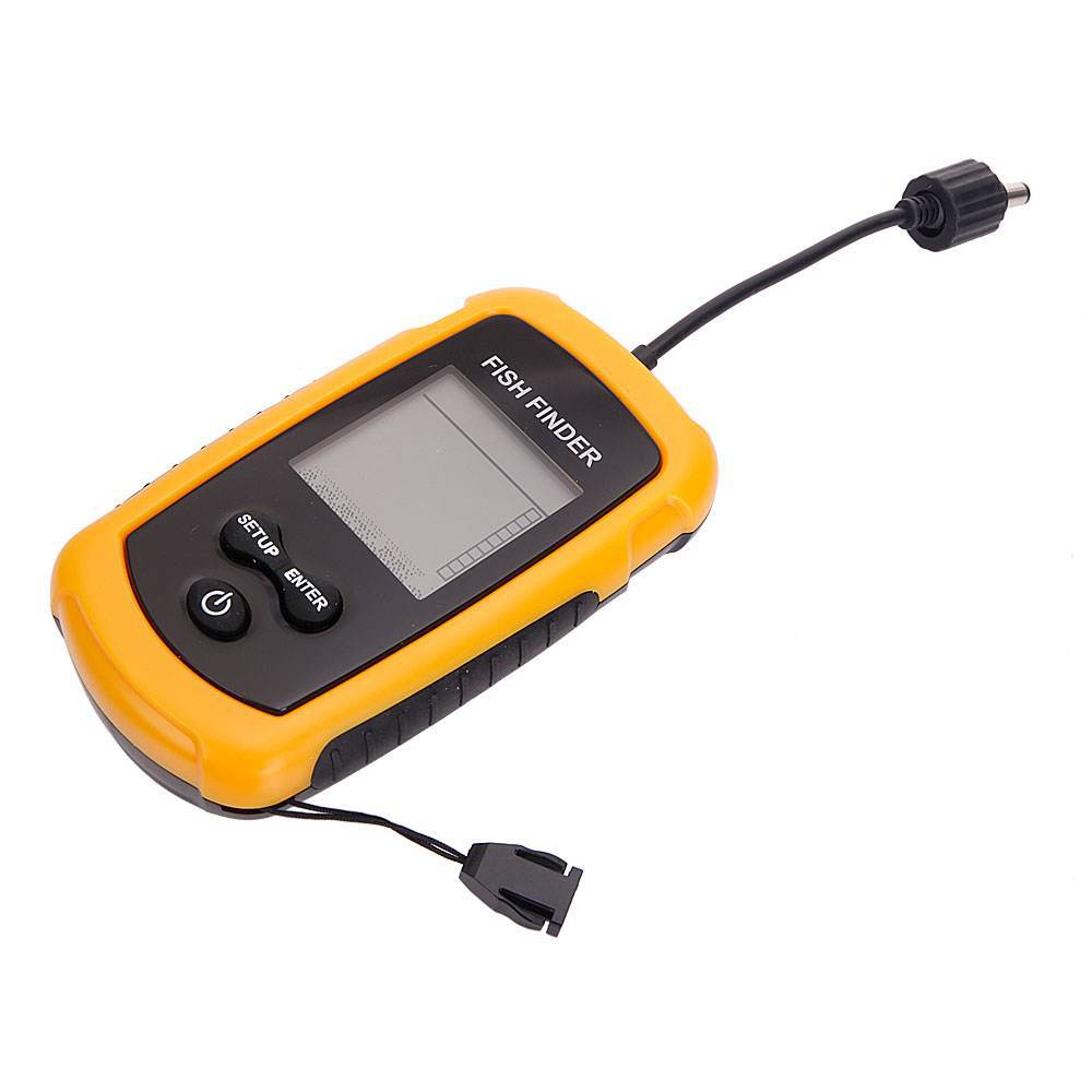 Alarm 100M Portable Sonar Fish - огляд і ціна Fishing Boat Depth Finder