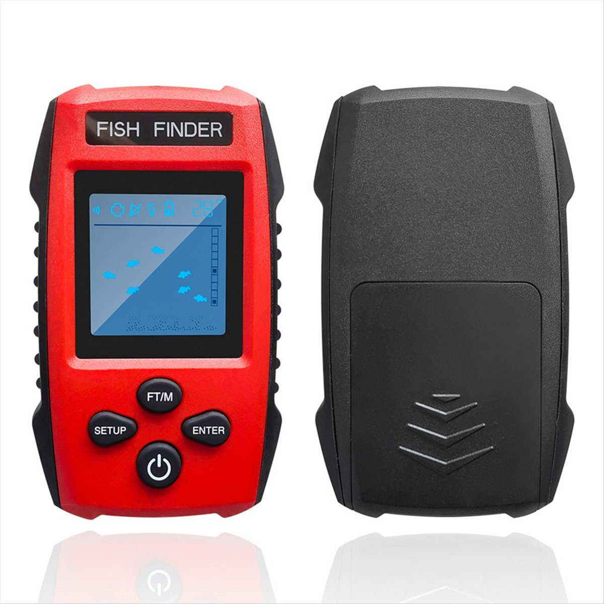 Color LCD Fish Finder Wired So - огляд і ціна Fishing Boat Depth Finder