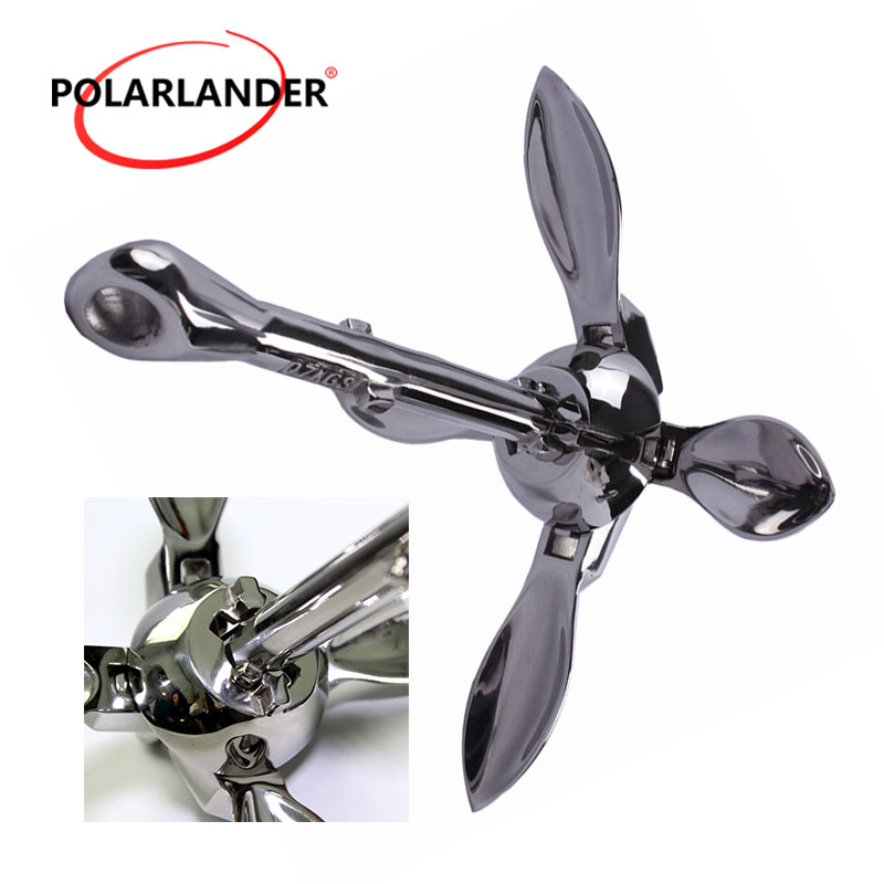 Boat Folding Grapnel Anchor 1  - огляд і ціна Fishing Boat Anchor