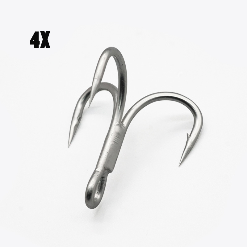100Pcs Fishhooks 4X Strong Tre - огляд і ціна Fishing Boat Anchor