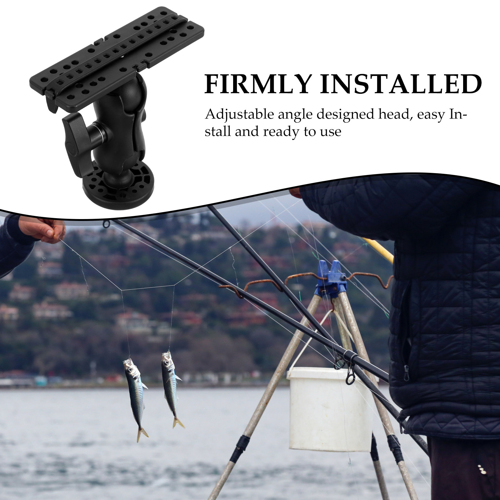 Boat Fish Finder Holder Mount  - огляд і ціна Fishing Boat Depth Finder