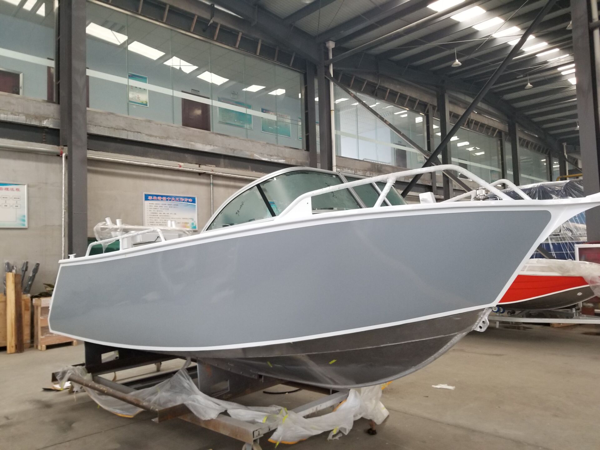 5.5m Aluminum Fishing Boat All - огляд і ціна Fishing Boat Aluminum