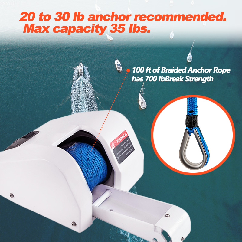 Electric Anchor Winch for Pont - огляд і ціна Fishing Boat Anchor