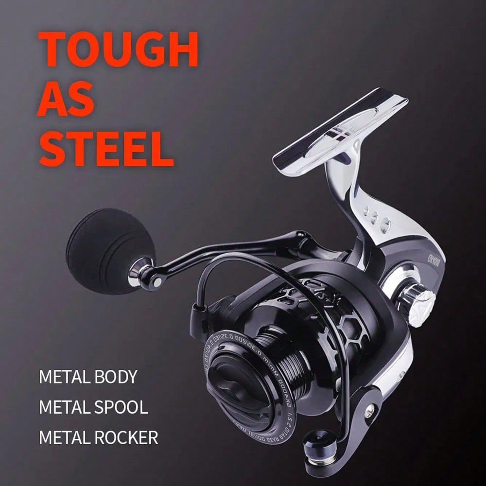 Metal Fishing Long Casting Ree - огляд і ціна Fishing Boat Steering Wheel
